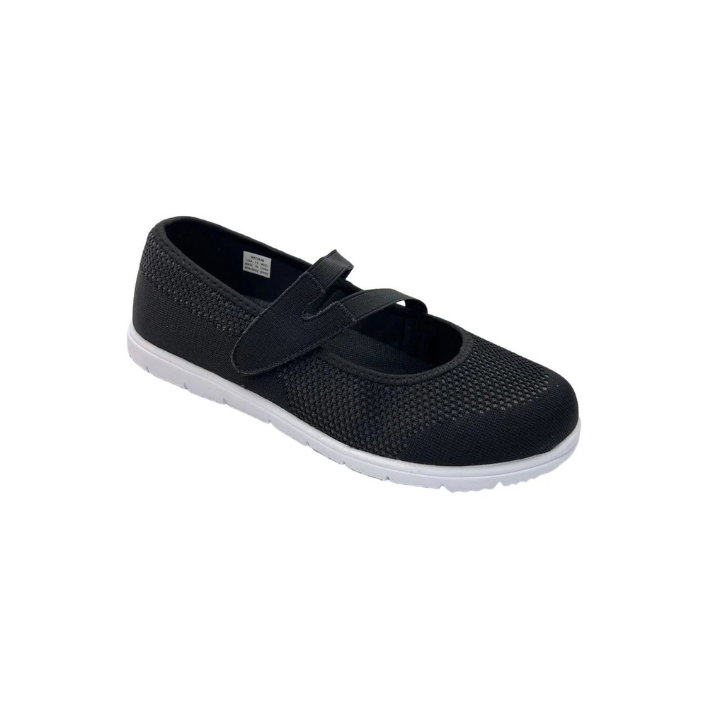 Propét Women's Travel Walker Evo Mary Jane Flat Black - Wide